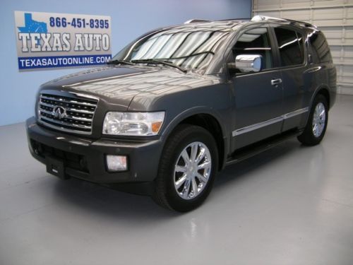 We finance!!!  2010 infiniti qx56 4x4 roof nav heated leather 28k mi texas auto