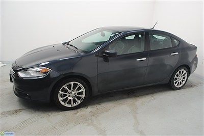 13 dodge dart limited 6speed,heated leather,nav,moon roof,factory warranty,turbo