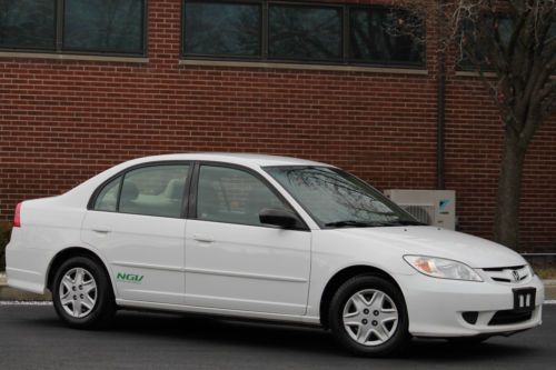 2004 honda civic gx cng natural gas loaded new goodyears 1-owner clean carfax!