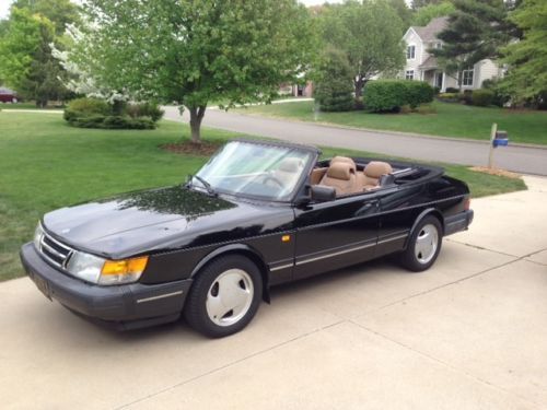 1990 saab 900 turbo convertible 2-door 2.0l