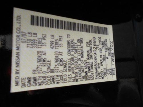 GREAT BARGAIN,LOCAL CAR,DVD/NAVI,3RD ROW,CHROME WHEELS, US $21,500.00, image 35