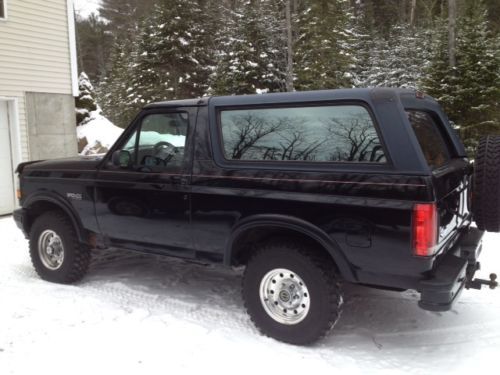 1996 Ford Bronco XLT Sport Sport Utility 2-Door 5.8L, US $7,500.00, image 3