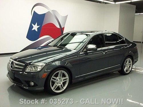 2008 mercedes-benz c300 sport p1 sunroof navigation 38k texas direct auto