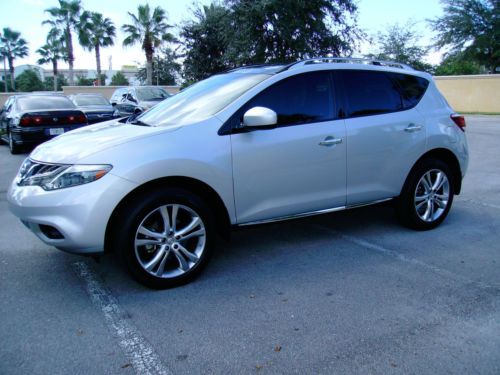 2011 nissan murano le loaded navi pano roof clean carfax bose htd seats warranty