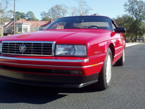 1993 cadillac allante hardtop/convertible with northstar engine 9,166 miles mint