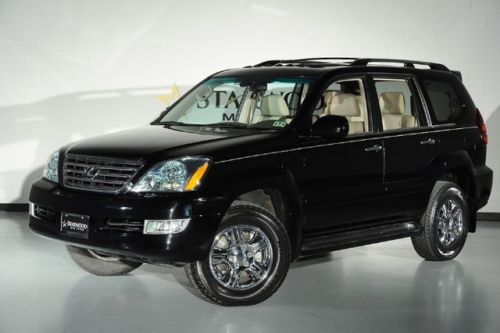 2009 lexus gx470 sport suv 4wd navigation black