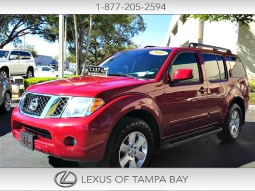 Nissan pathfinder 57k mi rear cam keyless entry third row rwd v6