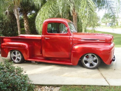 1948 ford f1  chassis off restoration retro rod.