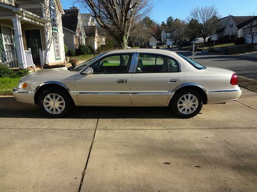 1999 lincoln continental base sedan 4-door 4.6l