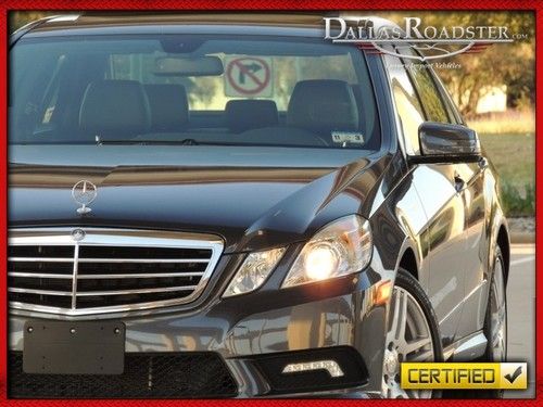 2011 mercedes benz e350 4matic premium package hdd navi sport