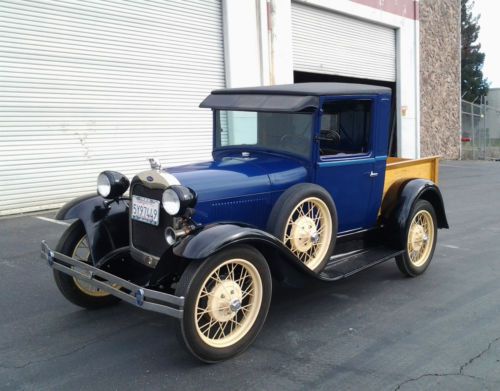 Running titled vintage hauler flathead 4 banger 12v downdraft stromberg 31 29 28