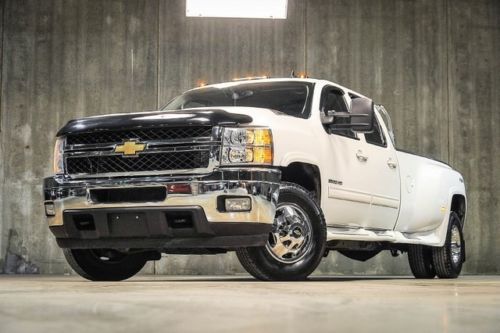 2011 chevrolet silverado 3500hd srw ltz! auxiliary fuel 90 gallon! gooseneck!