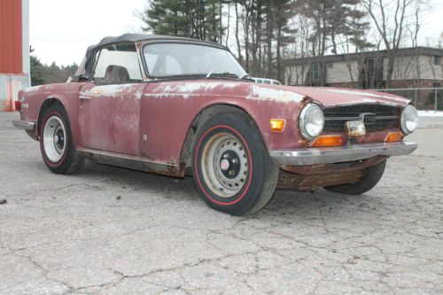 Triumph tr6 convertible 4 speed