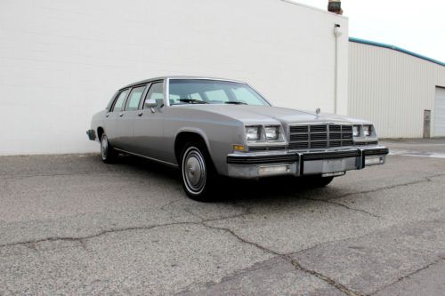 Very rare 1983 buick lesabre 6 door car-low miles-autocheck certified-no reserve