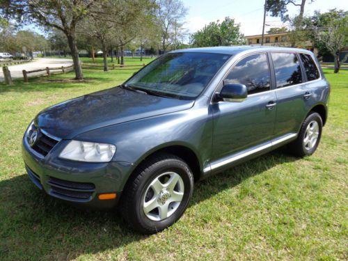 Florida 06 touareg awd winter pkg clean carfax dealer maint. 3.2l v6 no reserve