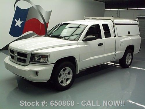 2011 dodge dakota lone star ext cab utility shell 59k texas direct auto