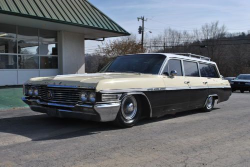 1964 buick lesabre estate wagon air ride ls1 swapped classic rare hot rod