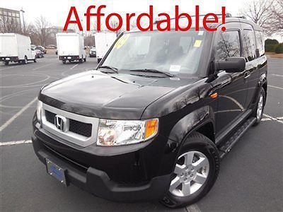 Honda element ex 4 dr suv automatic gasoline 2.4l 4 cyl engine black