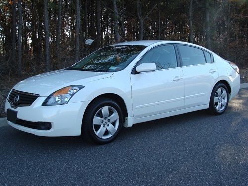 2007 nissan altima 2.5s 4 cylinder automatic white