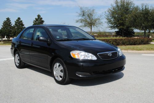 2007 toyota corolla ce sedan 4-door 1.8l with low miles