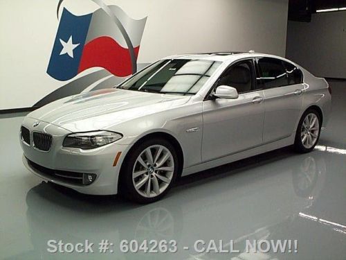 2011 bmw 535i sport turbocharged leather sunroof 35k mi texas direct auto