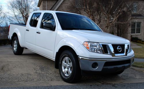 Nissan frontier se crew cab 2009 white 43k miles 2011 2008 2010