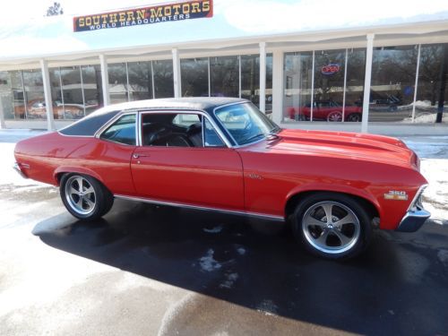 1972 chevrolet nova ss cranberry red 350 disc brakes 12 bolt recent restoration