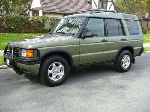 Beautiful california land rover discovery se ii  rare color  low miles  must see