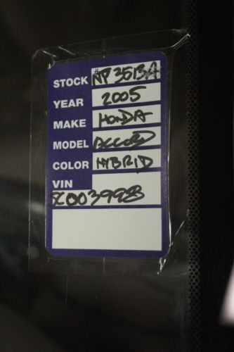 2005 Honda Accord Hybrid Sedan 4-Door 3.0L, image 4