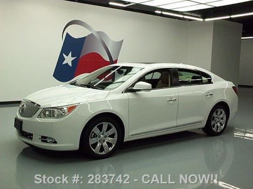 2010 buick lacrosse cxl pano roof nav rear cam only 54k texas direct auto