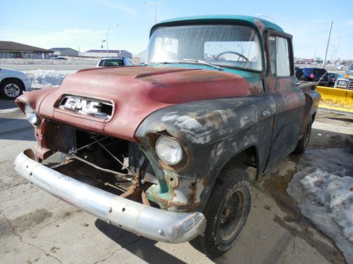 1959 CHEVROLET PICKUP WITH 1955 GMC FRONT CLIP, image 7