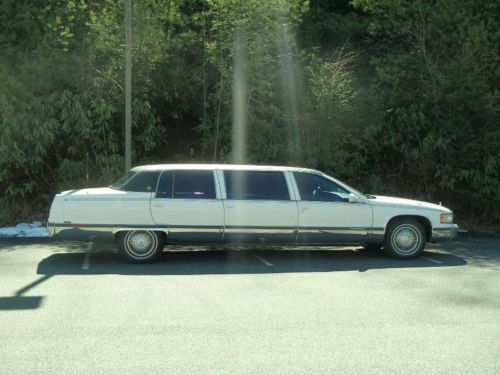 1996 cadillac fleetwood six door limo eureka funeral limousine 45k miles
