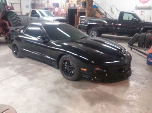 1998 pontiac firebird trans am black 6 speed ws6