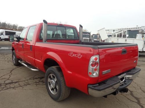 2005 FORD F250 XLT 4X4 CREW CAB CUSTOM PICKUP TURBO DIESEL 105K MILES NO RESERVE, image 3