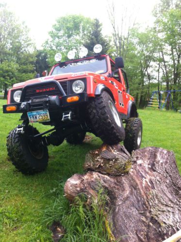 1988 suzuki samurai 4x4 1.3 liter lifted