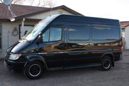 2005 dodge sprinter 2500 hightop 140&#034; wheelbase custom office/conversion van