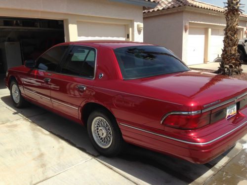 1996 mercury grand marquis ls sedan 4-door 4.6l