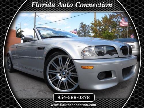 03 bmw m3 convertible 19&#034; wheels premium smg low miles clean carfax like new