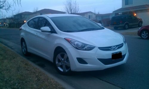 2013 hyundai elantra gls only 10,000 miles.