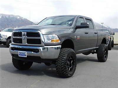 Dodger ram crew cab slt 4x4 cummins diesel custom new lift wheels tires auto tow