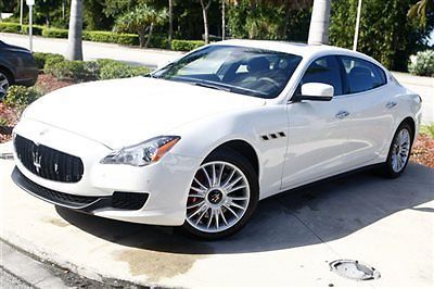 2014 maserati quattroporte s q4 - luxury package - msrp $117,770 - save!!