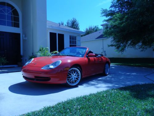 1999 porsche 911 carrera 4 convertible 2-door 3.4l