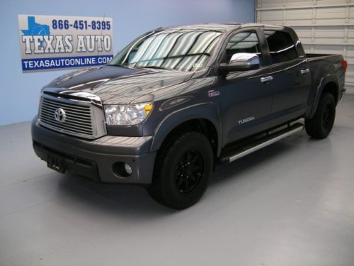 We finance!!!  2011 toyota tundra limited 4x4 crewmax trd nav leather texas auto