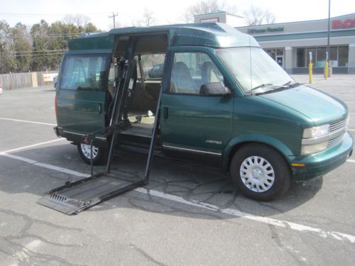 Wheelchair van chevy astro runs great low miles high top with high top doors