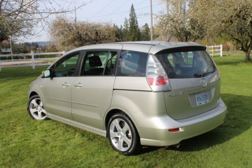 2006 mazda 5 -  low miles, new tires, 3rd row seats, dual slide doors