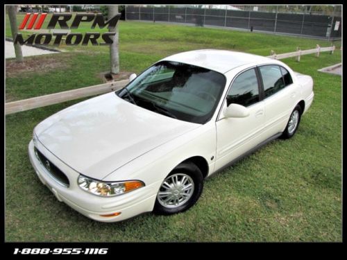 46k miles florida buick lesabre limited all leather w/heated seats clean carfax