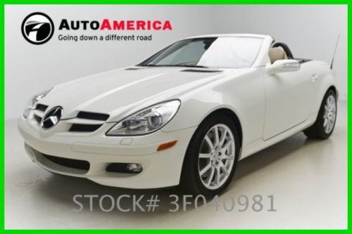 We finance! 23774 miles 2005 mercedes-benz slk-class slk350 3.5l v6 24v premium