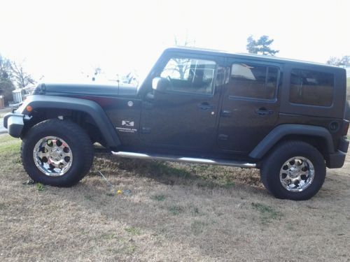 2007 jeep wrangler unlimited x sport utility 4-door 3.8l