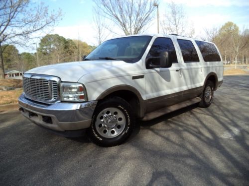 2000 ford excursion limited 7.3l diesel! leather! 6cd! new tires! 2001 2002