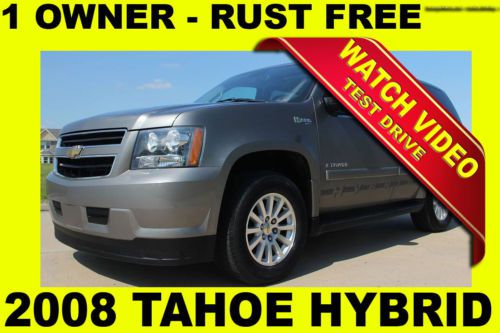 2008 chevy tahoe hybrid,navigation,backup camera,1 tx owner,rust free